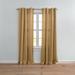 Wide Width BH Studio Room-Darkening Grommet Panel by BH Studio in Gold (Size 54" W 84" L) Window Curtain