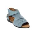 Extra Wide Width Women's The Payton Shootie by Comfortview in Denim (Size 12 WW)