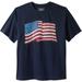 Men's Big & Tall Americana Screen Tee by Liberty Blues in Flag (Size 5XL)