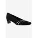 Women's Entice Pump by Easy Street in Black Suede (Size 9 1/2 M)