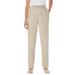 Plus Size Women's 7-Day Straight-Leg Jean by Woman Within in Natural Khaki (Size 36 T) Pant
