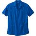 Men's Big & Tall KS Island™ Short-Sleeve Guayabera Shirt by KS Island in Santorini Blue (Size L)