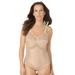 Plus Size Women's Bodybrief Power Mesh by Secret Solutions in Nude (Size 22/24) Shapewear