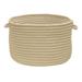 Simply Home Solid Basket by Colonial Mills in Linen (Size 24X24X14)