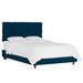 Tufted Bed by Skyline Furniture in Premier Navy (Size KING)