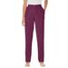 Plus Size Women's 7-Day Straight-Leg Jean by Woman Within in Deep Claret (Size 44 WP) Pant