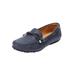 Wide Width Women's The Ridley Flat by Comfortview in Navy (Size 8 1/2 W)