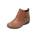 Extra Wide Width Women's The Amberly Shootie by Comfortview in Brown (Size 9 1/2 WW)