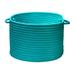 Simply Home Solid Basket by Colonial Mills in Turquoise (Size 14X14X10)