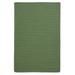 Simple Home Solid Rug by Colonial Mills in Moss Green (Size 2'W X 4'L)