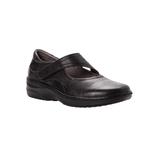 Women's Golda Mary Jane Flat by Propet in Black (Size 7 1/2 M)