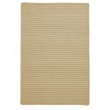 Simple Home Solid Rug by Colonial Mills in Line (Size 3'W X 3'L)