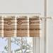 Wide Width Phoenix Tan Window Valance by Barefoot Bungalow in Tan (Size 84" W 16" L)