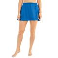 Plus Size Women's A-Line Swim Skirt with Built-In Brief by Swim 365 in Dream Blue (Size 22) Swimsuit Bottoms