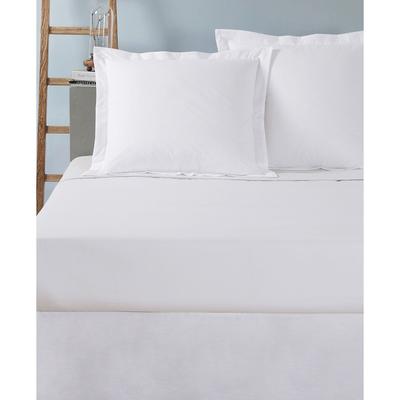Today's Home Cotton Rich Tailored 2-Pack Euro Sham by Levinsohn Textiles in White (Size EURO)
