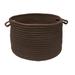 Simply Home Solid Basket by Colonial Mills in Mink (Size 18X18X12)