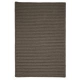 Simple Home Solid Rug by Colonial Mills in Gray (Size 6'W X 9'L)