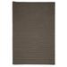 Simple Home Solid Rug by Colonial Mills in Gray (Size 6'W X 9'L)