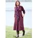 Plus Size Women's Thermal Knit A-Line Dress by Woman Within in Deep Claret (Size 4X)