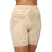 Plus Size Women's Lacette Capri Pant Liner With Contour Bands by Rago in Beige (Size 7X)