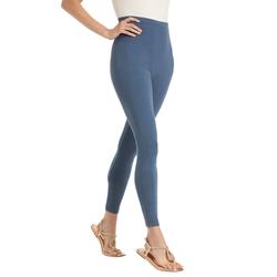 Plus Size Women's Stretch Cotton Legging by Woman Within in Heather Navy (Size 1X)