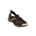 Women's The Trek Sandal by Comfortview in Black (Size 10 1/2 M)