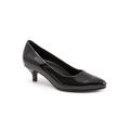 Extra Wide Width Women's Kiera Pumps by Trotters® in Black Patent (Size 8 1/2 WW)