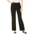 Plus Size Women's True Fit Stretch Denim Wide Leg Jean by Jessica London in Black (Size 12 W) Jeans