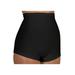 Plus Size Women's Comfort Control Super Stretch Brief by Rago in Black (Size XL)