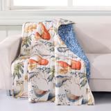 Willow Quilted Throw Blanket by Greenland Home Fashions in Multi (Size 50" X 60")