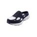 Extra Wide Width Men's KingSize Slip-on Sneaker by KingSize in Navy White (Size 14 EW)
