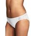 Plus Size Women's Comfort Devotion Lace Back Tanga Panty by Maidenform in White (Size 6)