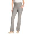 Plus Size Women's Flex-Fit Pull-On Bootcut Jean by Woman Within in Grey Denim (Size 36 W)