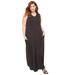 Plus Size Women's Morning to Midnight Maxi Dress (With Pockets) by Catherines in Black (Size 2X)