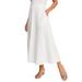 Plus Size Women's Soft Ease Midi Skirt by Jessica London in White (Size 30/32)