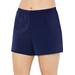 Plus Size Women's Relaxed Fit Swim Short by Swimsuits For All in Navy (Size 34)