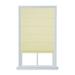 Wide Width Cordless Room Darkening Fabric Roman Shade by Whole Space Industries in Ivory (Size 36" W 64" L)