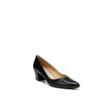 Wide Width Women's Mali Pump by Naturalizer in Black Leather (Size 7 1/2 W)