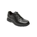 Wide Width Men's Path to Change Edge Hill Casual Walking Shoes by Rockport in Black Leather (Size 12 W)