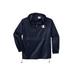 Men's Big & Tall Champion® Hooded Lightweight Anorak Jacket' by Champion in Navy (Size 3XL)