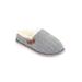 Women's Textured Knit Clog With Fur Lining Slippers by GaaHuu in Grey (Size LARGE 9-10)