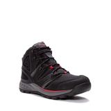 Men's Men's Veymont Waterproof Hiking Boots by Propet in Black Red (Size 8 M)