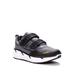 Wide Width Men's Men's Ultra Strap Athletic Shoes by Propet in Grey Black (Size 15 W)