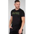 Alpha Industries Alpha Embroidery Heavy T-Shirt, noir-vert, taille L