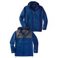 Men's Big & Tall KS Sport™ 3-in-1 Trident Jacket by KS Sport in Midnight Navy (Size 2XL)