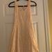 Free People Dresses | Beige Free People Dress Open Back | Color: Cream | Size: M