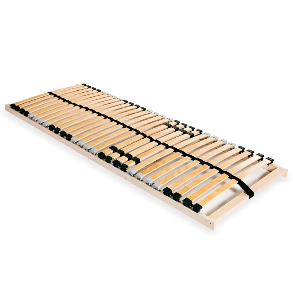 vidaXL Lattenrost mit 28 Latten 7 Zonen 80 x 200 cm Image