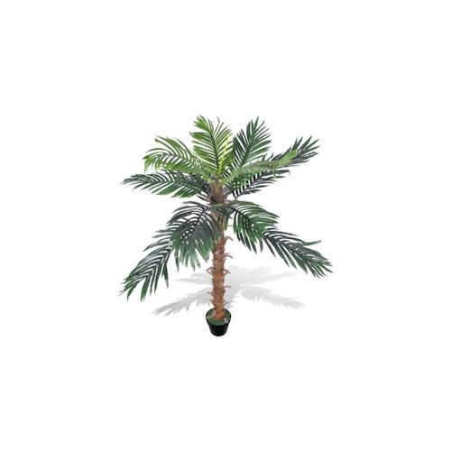 Künstliche Kokospalme mit Topf 140 cm