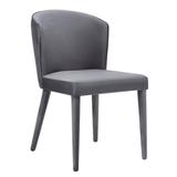 Metropolitan Grey Velvet Chair - TOV Furniture TOV-D55