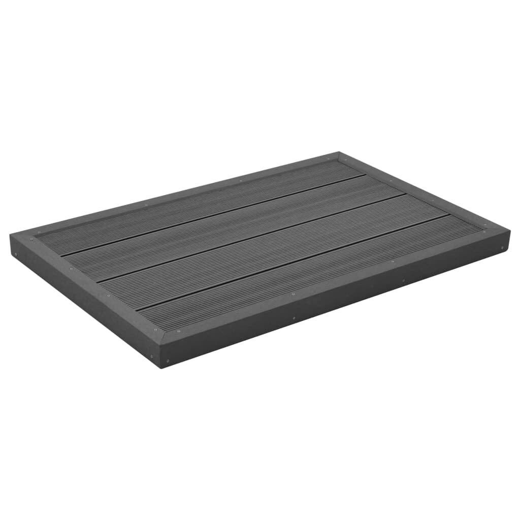 vidaXL Bodenelement für Solardusche Poolleiter WPC Image